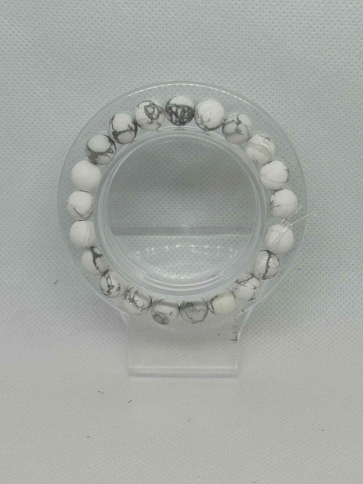 Bracelet en pierre naturelle Howlite