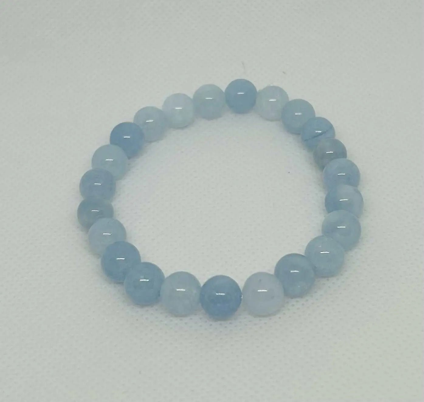 Bracelet en pierre naturelle Aigue marine - Cabijou