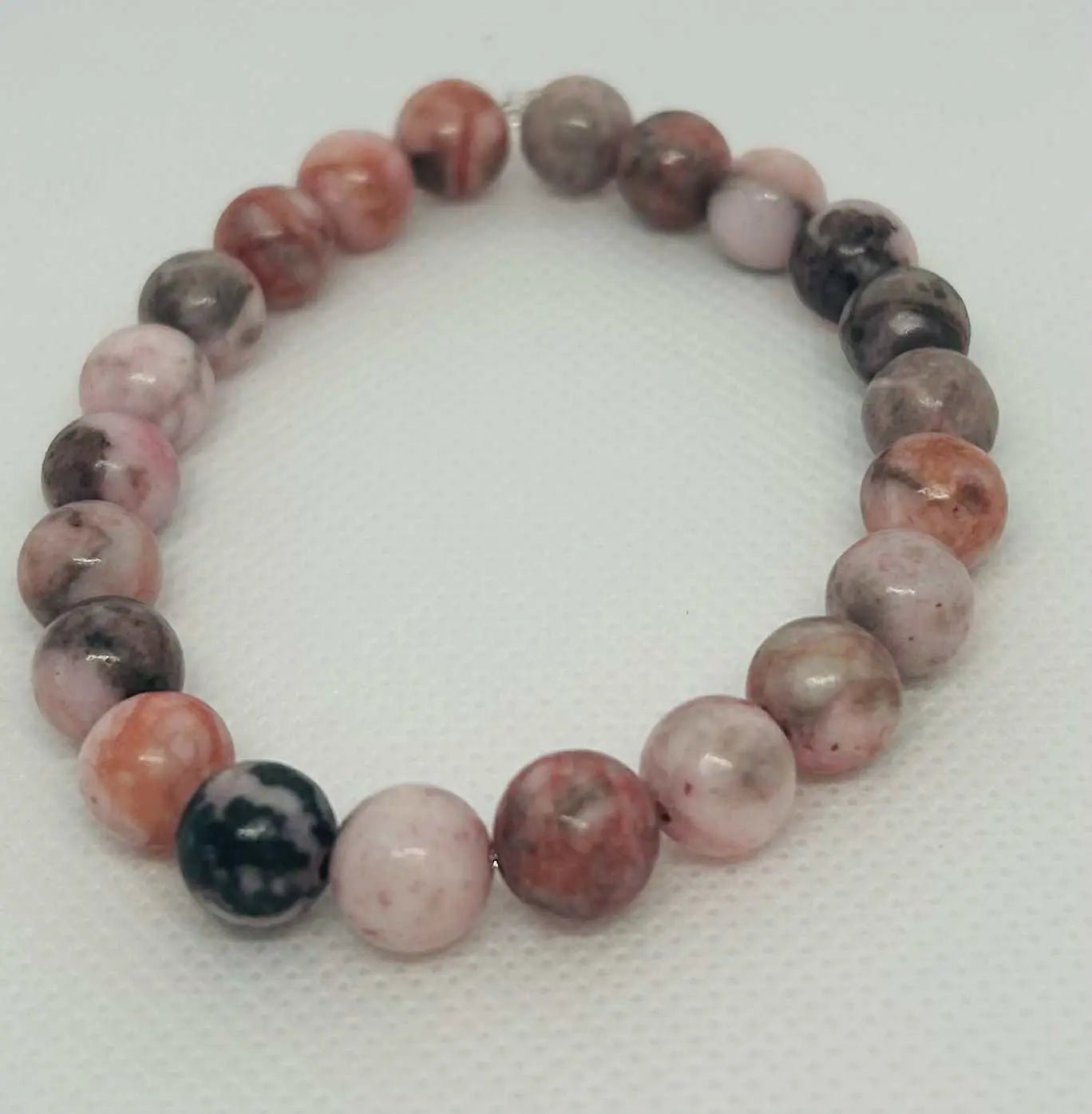 Bracelet en pierre naturelle Rhodonite - Cabijou