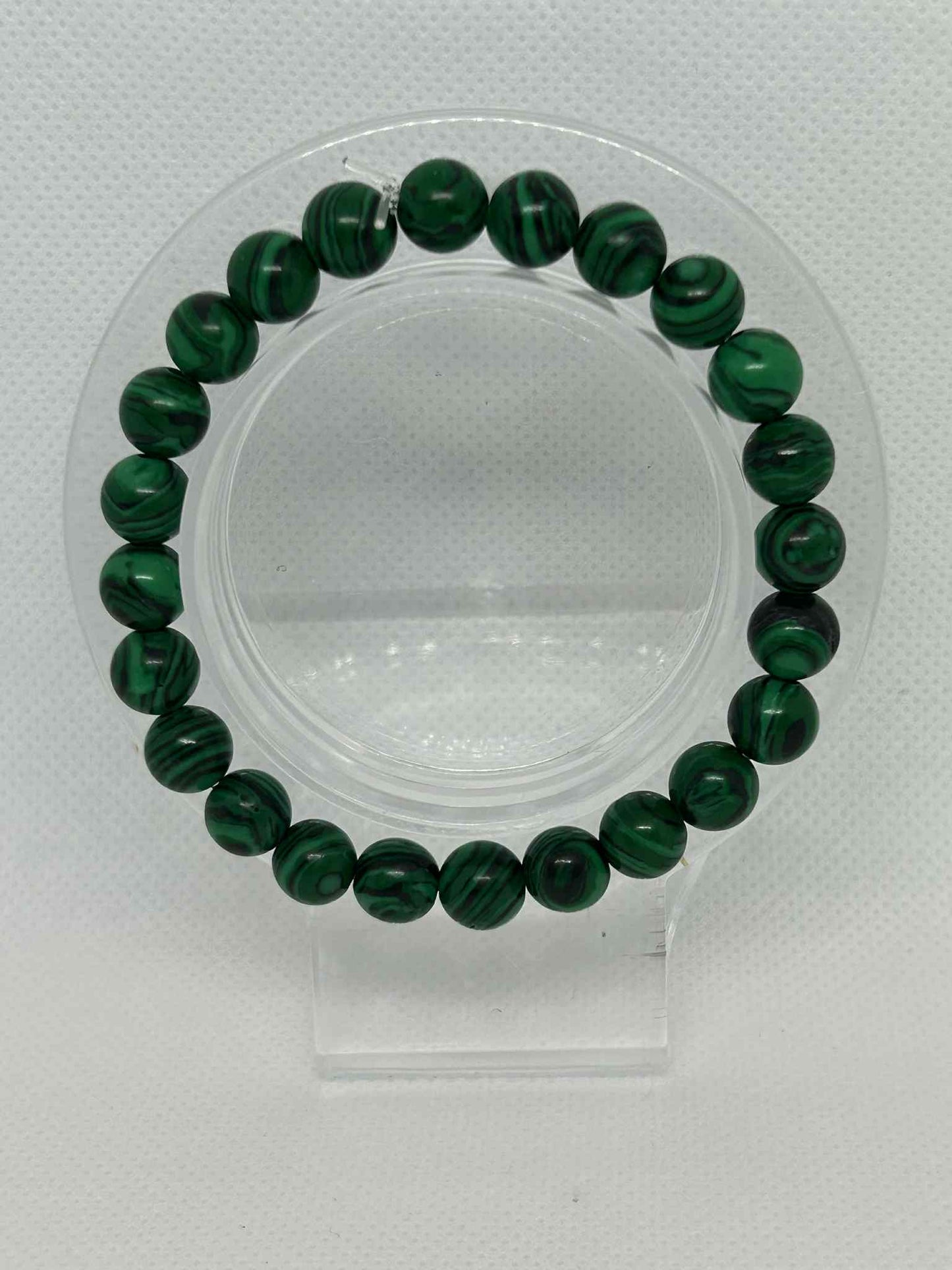 Parure bracelet et boucles d'oreilles Malachite - Cabijou