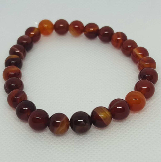 Bracelet en pierre naturelle Cornaline