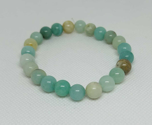 Bracelet en pierre naturelle Amazonite