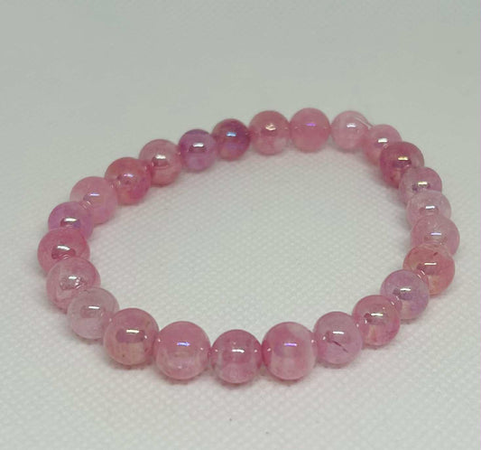 Bracelet en pierre naturelle Angélite