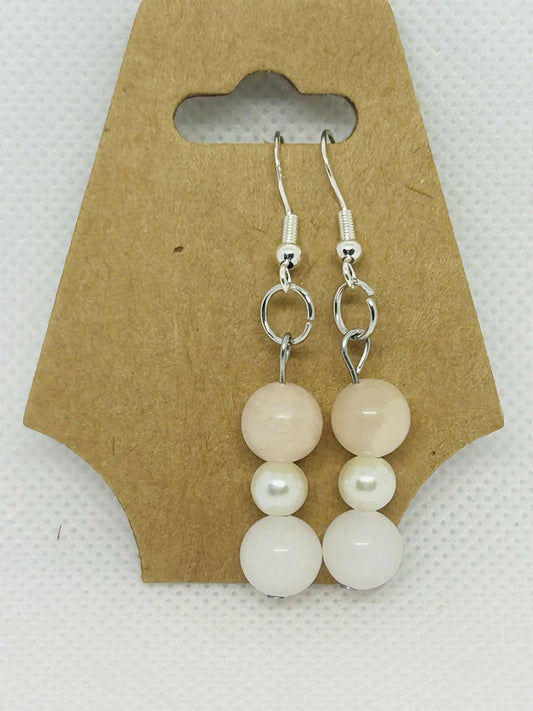 Boucle d'oreille en pierre naturelle Aventurine - Cabijou