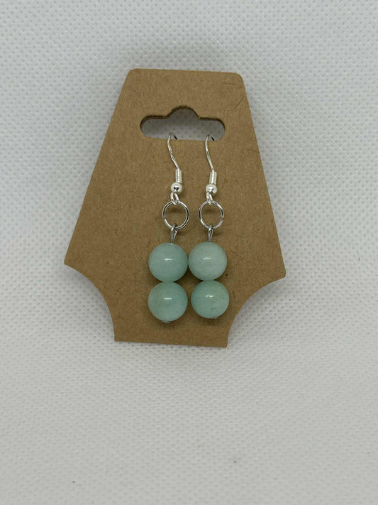 Boucles d'oreilles Amazonite - Cabijou