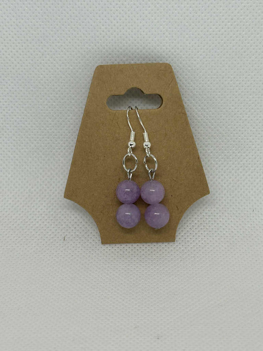 Boucles d'oreilles Calcédoine - Cabijou