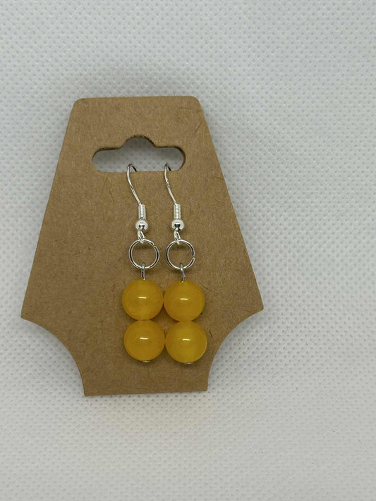 Boucles d'oreilles Onyx - Cabijou