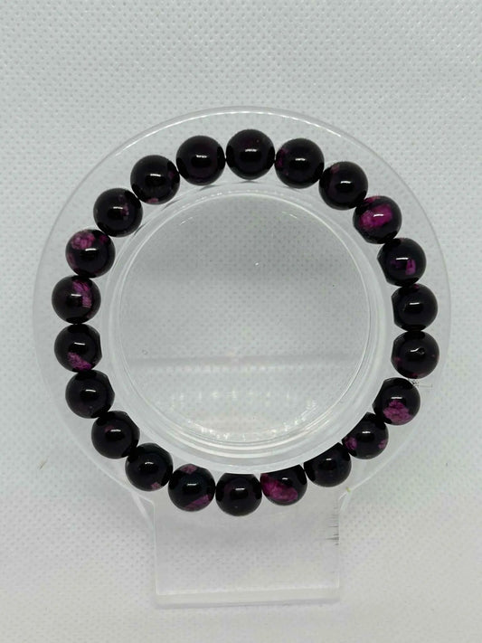 Bracelet en pierre naturelle jaspe sansheng - Cabijou