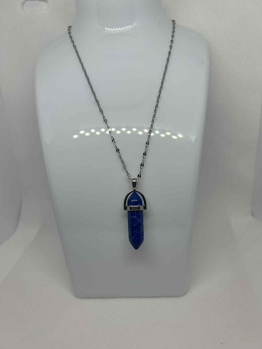 Collier et son pendentif Lapis Lazulli - Cabijou