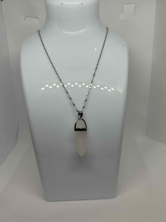 Collier et son pendentif Quartz - Cabijou